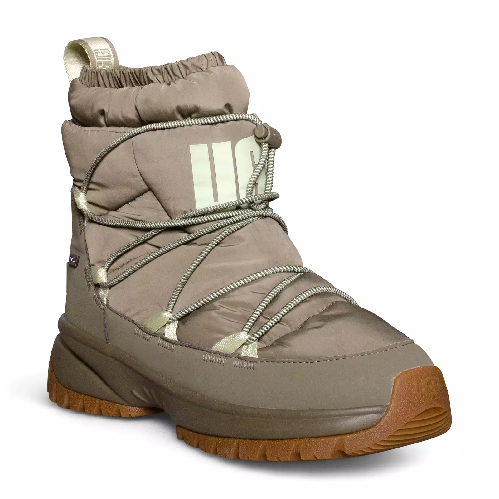 UGG Yose Puffer Mid Burnt Olive Boots - Women's