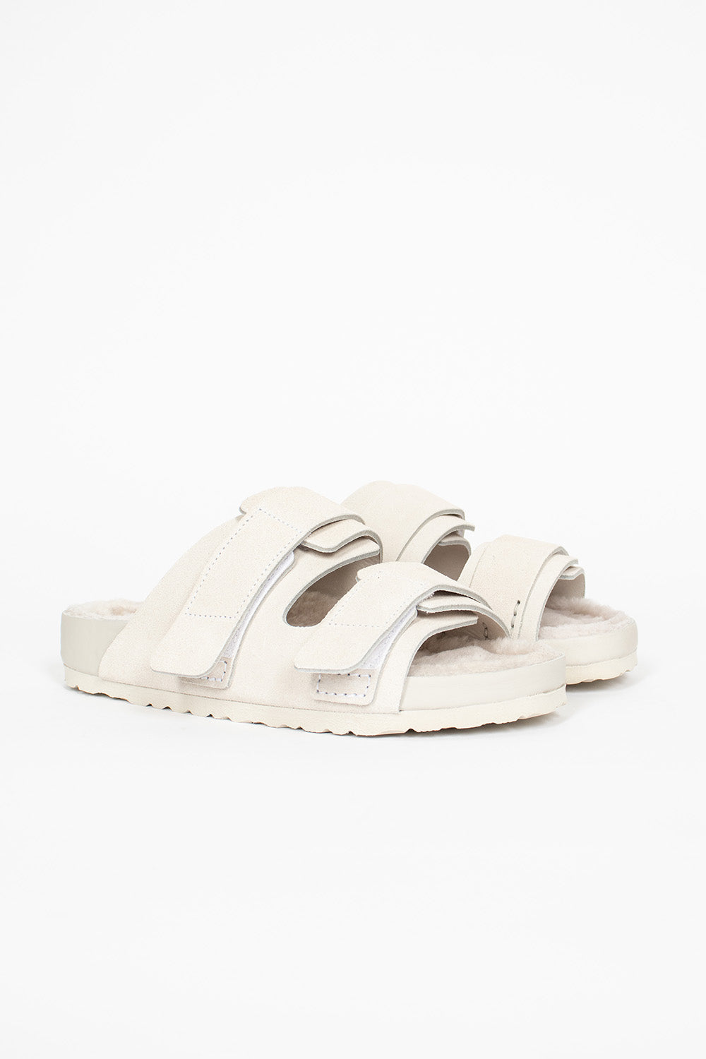 Uji VL Cazador Shearling Sandal Powder