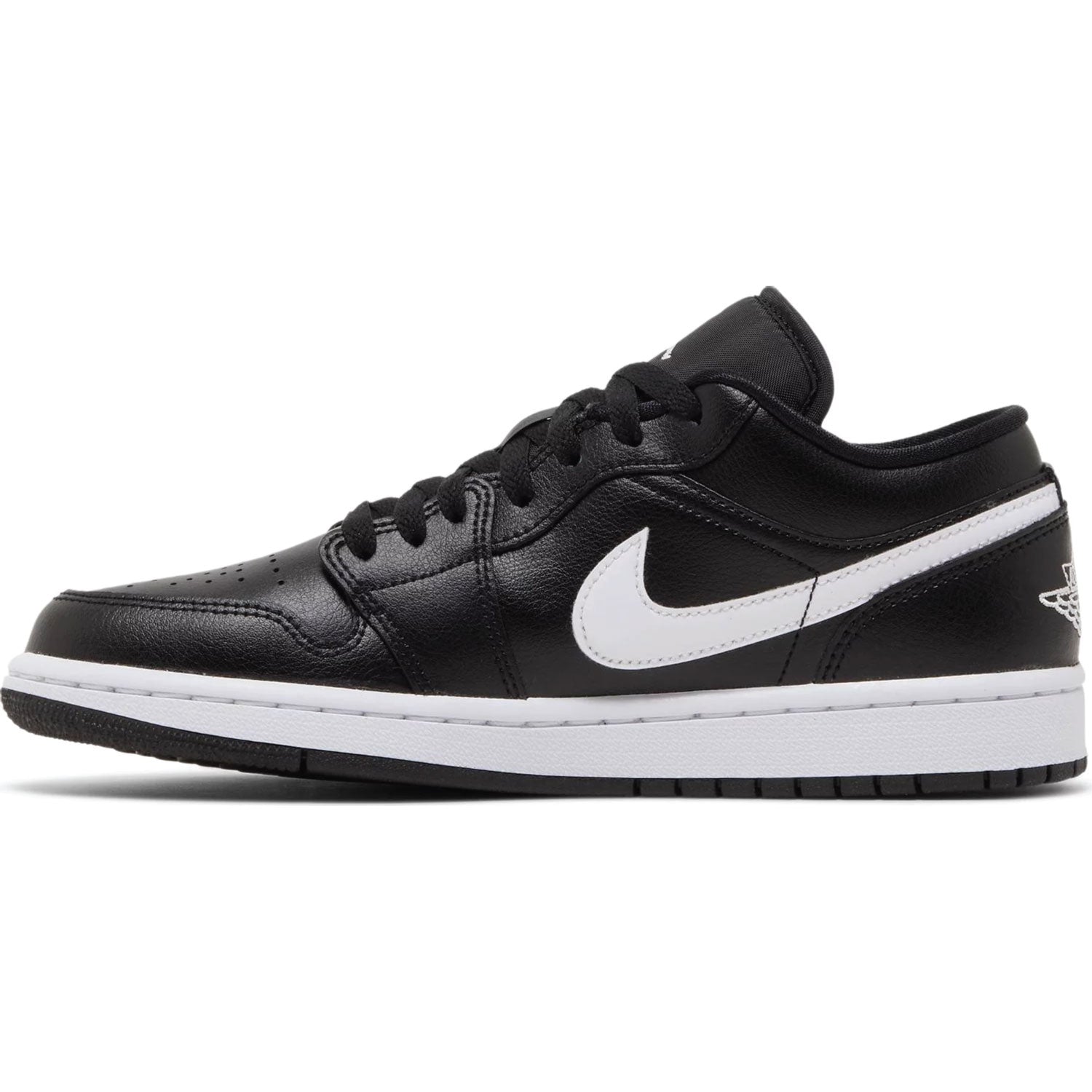 Wmns Air Jordan 1 Low 'Black White'