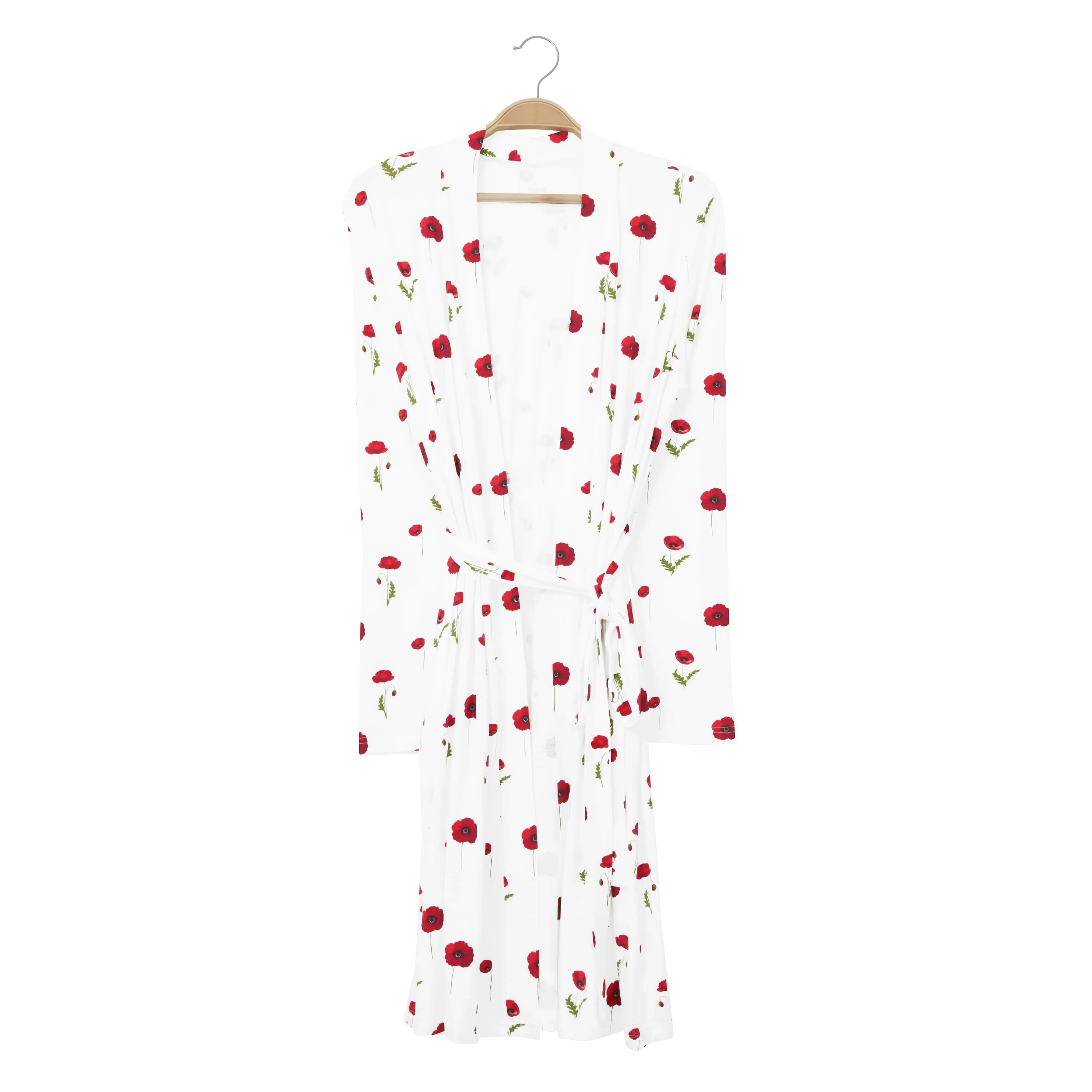 Women’s Lounge Robe in Cloud Poppies